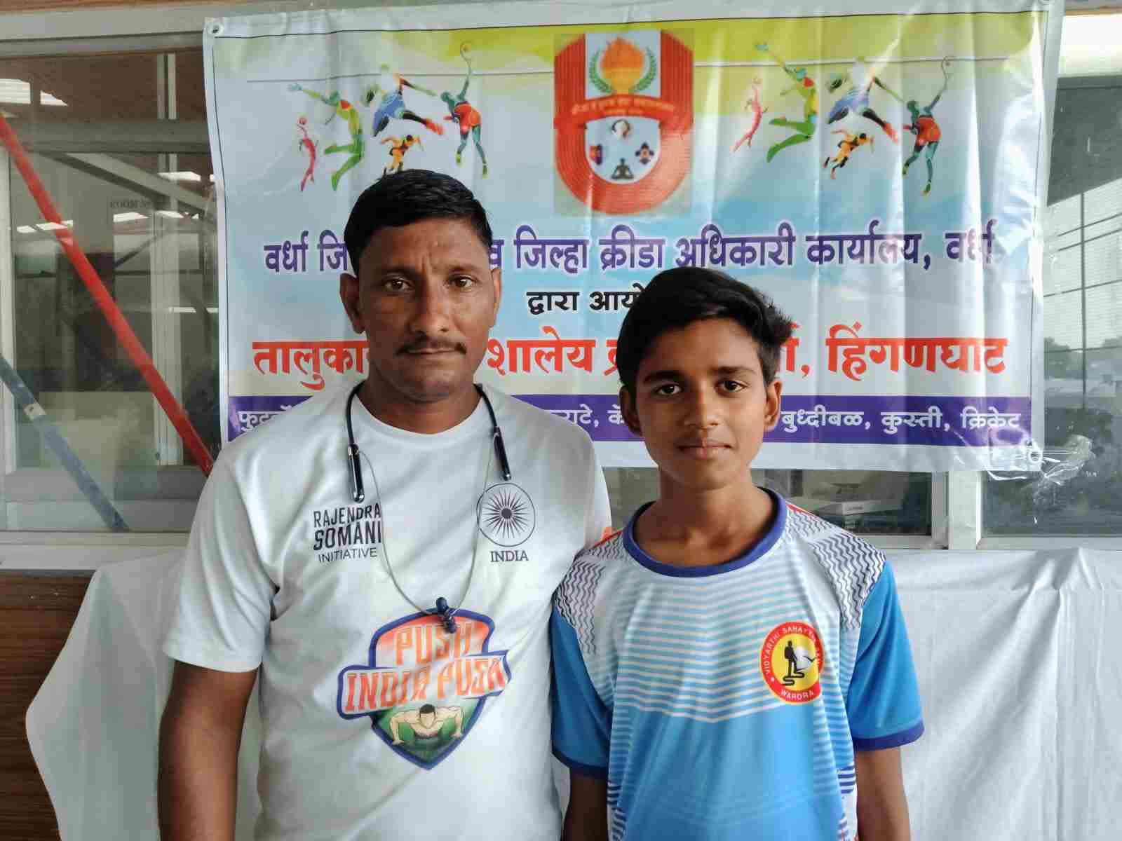 ज्ञानदा हायस्कूल ची जिल्हा स्तरिय चेस  स्पर्धेकरिता निवड